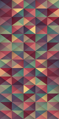 A vector layout design with a pixel art style