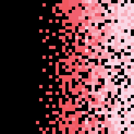 Abstract pixel vector backgroundのイラスト素材