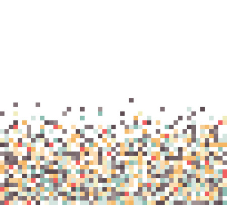 A pixel art abstract vector backgroundのイラスト素材