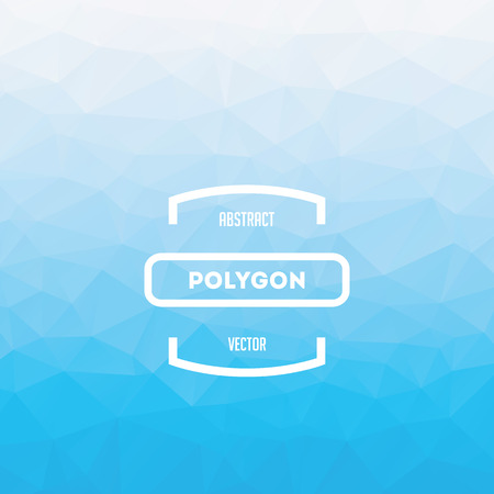 Abstract polygon style vector backgroundのイラスト素材