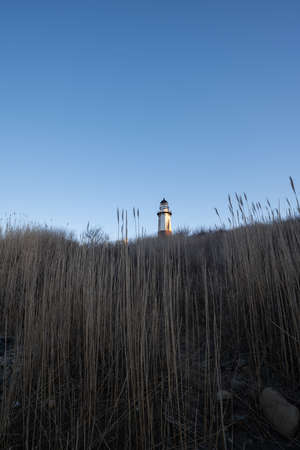 Montauk Lighthouse in New Yorkの写真素材