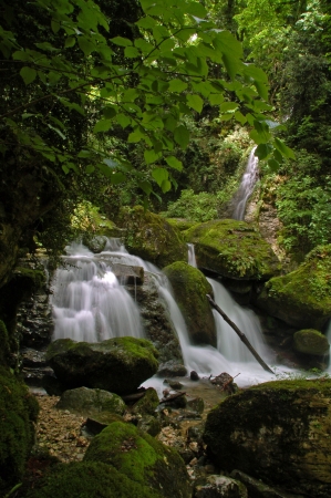 Sassenage waterfall  1の写真素材