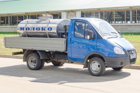 Car with a tankのeditorial素材