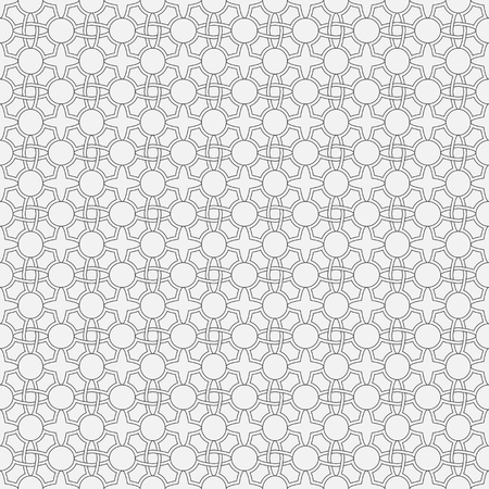 Vector seamless pattern. Modern texture. Repetition of geometric elements. Monochrome. Wallpaper for print. Vector illustration.のイラスト素材