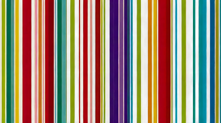 Striped background with vertical lines in red, green and yellow created with the help of artificial intelligence technologiesの素材
