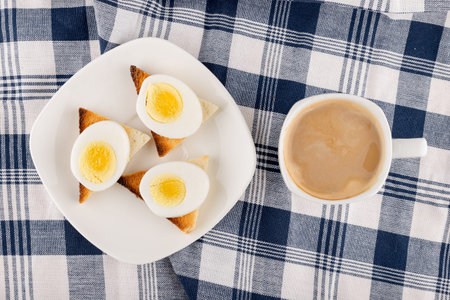 Breakfast egg toast
