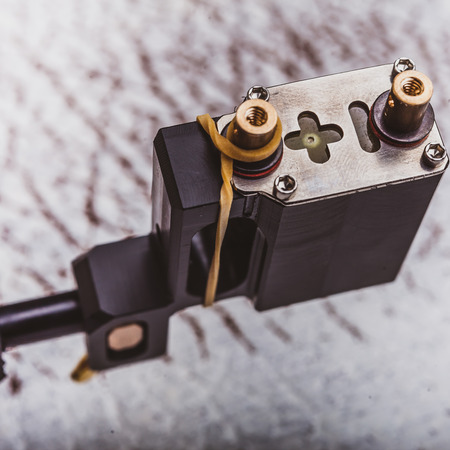 Professional rotary tattoo machineの写真素材