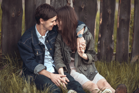 Happy coupleの写真素材
