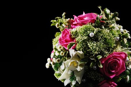 Bunch of flowers with copy spaceの写真素材