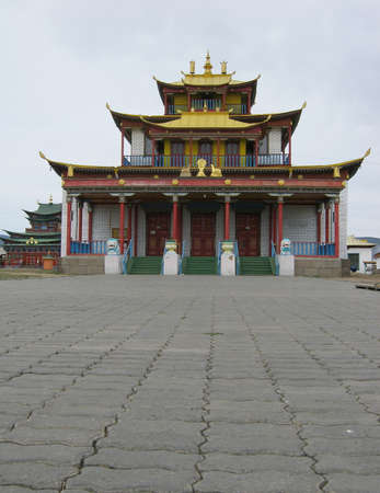 Ivolginsky datsan, Republic of Buryatiaの写真素材