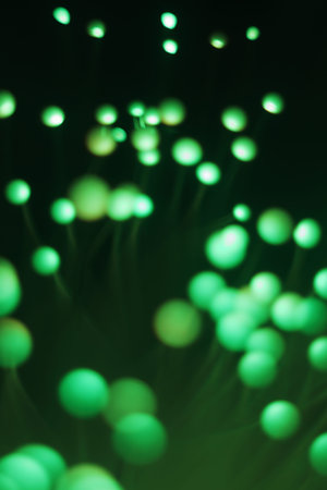 New Year and Christmas color illumination.