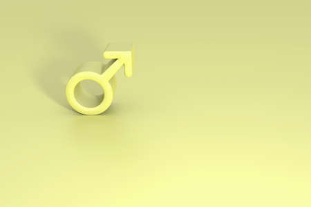 Background for compositions on astrological themes. Astrological symbol of the planet Mars.の写真素材