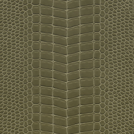 Genuine alligator leather. Green crocodile skin texture for background. 3D-renderingの写真素材