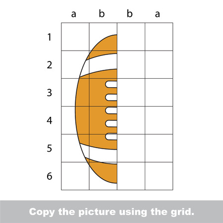 Drawing tutorial for kids. Educational kid game.のイラスト素材
