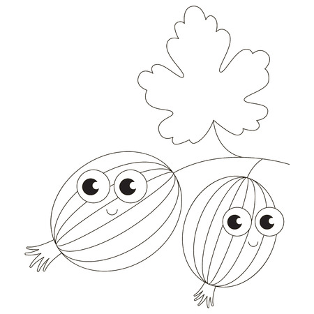 Cartoon outlined object.のイラスト素材