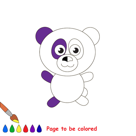 Page to be colored.のイラスト素材