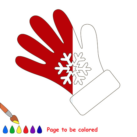 Page to be colored.のイラスト素材