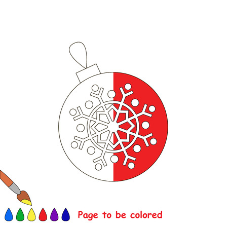 Page to be colored.のイラスト素材