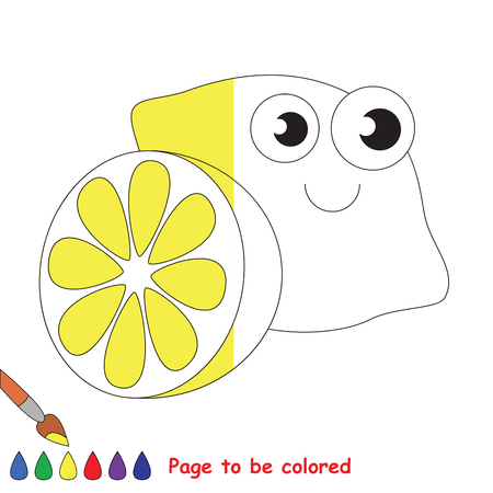 Page to be colored.のイラスト素材