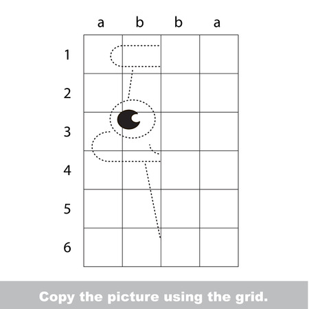 Funny Pushpin. Dot to dot educational game for kids.のイラスト素材