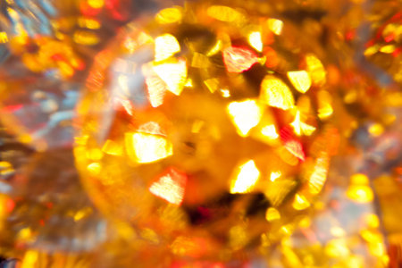 background of golden color with a lot of rectanglesの写真素材