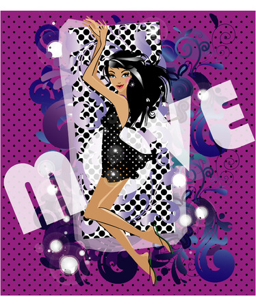 dancingのイラスト素材