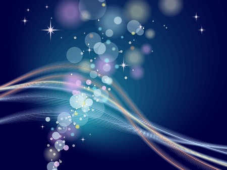 Vector  abstract background in blue shadesのイラスト素材