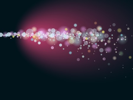 Vector abstract lights background in blue shadesのイラスト素材