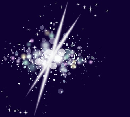 Abstract fireworks backgroundのイラスト素材