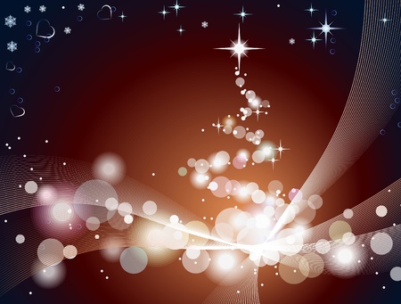 Abstract Christmas  backgroundのイラスト素材