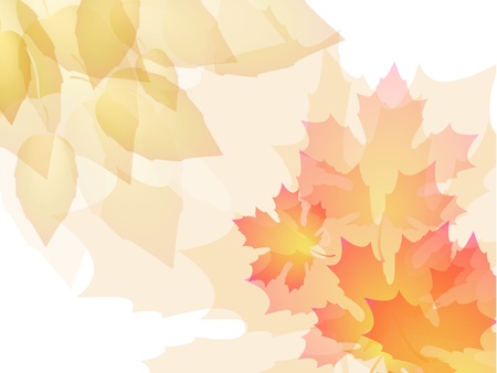 Abstract  leaves backgroundのイラスト素材