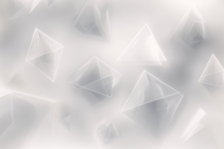 Abstract background with crystal. Backdrop.の素材