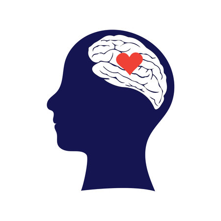 World mental health day vector illustration. Great to use for banners, posters, greetings and postcardsのイラスト素材