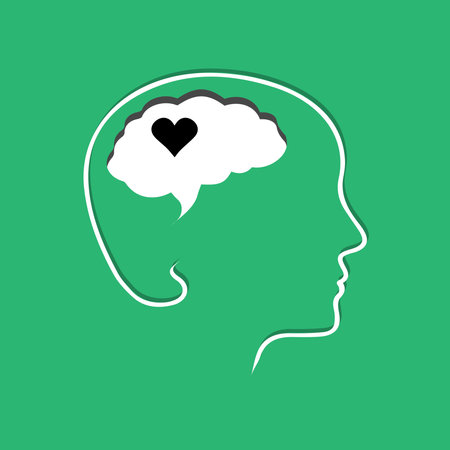 World mental health day vector illustration. Great to use for banners, posters, greetings and postcardsのイラスト素材