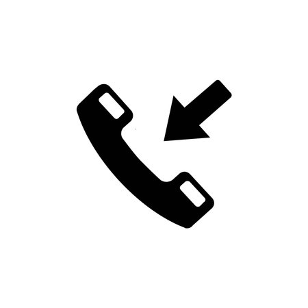 Telephone icon, Simple contact us icons set. Universal contact us icons to use for web and mobile UI, set of basic contact us elements. Web communication icon setのイラスト素材
