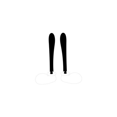 Foot line icon. Human Footprint step Icon. Element of treatment icon for mobile concept and web apps. Thin line foot line icon can be used for web and mobileのイラスト素材