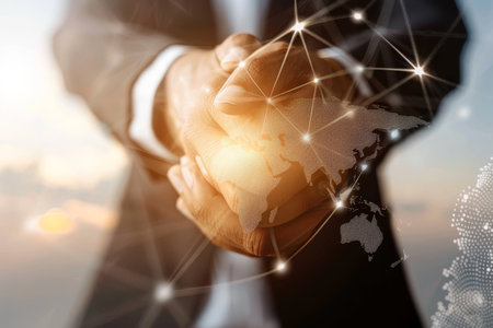 Global business networking to boost success in international markets for enhanced business growthの素材