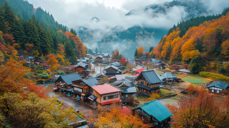 Exploring odashirogahara in nikko, tochigi prefecture, japan a scenic natural wonderlandの素材