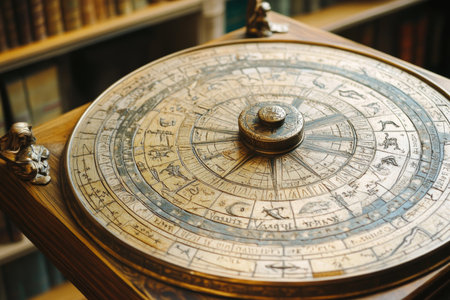 Astrological influences indicate that relationships are preordained by the starsの素材