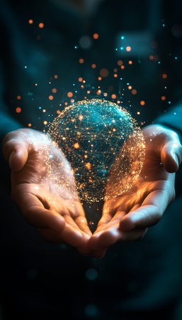 Cutting edge digital marketing solutions with SEO, ai analytics, and performance managementの写真素材