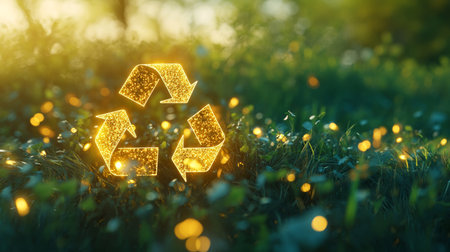 Exploring the connection between human activity and environmental change in abstract digital artの写真素材
