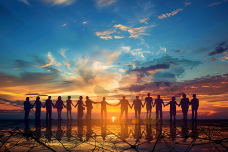 Global business networking analysis, recruitment, service, teamwork, strategy, technology