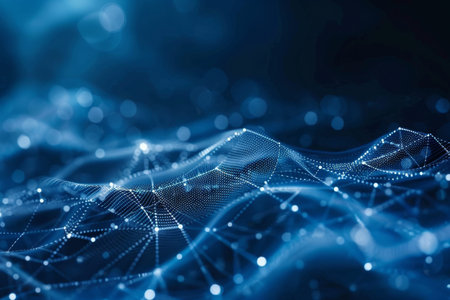 Advanced technology network enhances wave particle connection in information technology