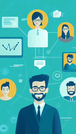 The evolution of internal communication from email to integrated chat and video tools