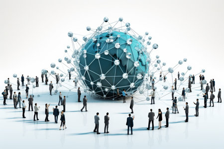 Global business networks. data analysis, communication, recruitment, customer service, teamwork,...