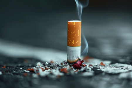 Join the world no tobacco day campaign, say no to smoking for a healthier future and promote wellnessの写真素材