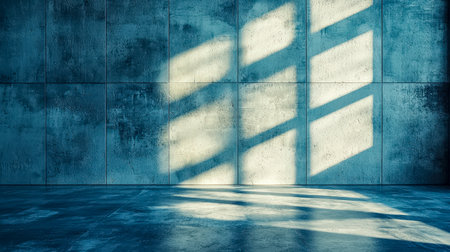 A textured industrial surface illuminated by soft natural light, casting intricate shadows and shimmering reflections that evoke urban grit and atmospの写真素材