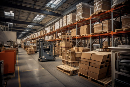 Warehouse Inventory Management. Temporary Storage Facility for Optimal Logistic Deliveries