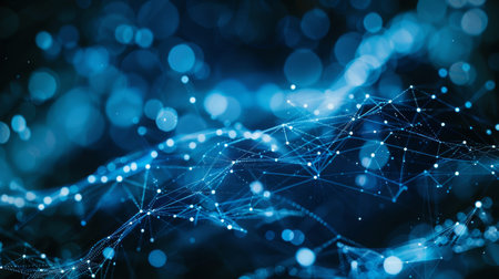 Advanced technology network enhances wave particle connection in information technology