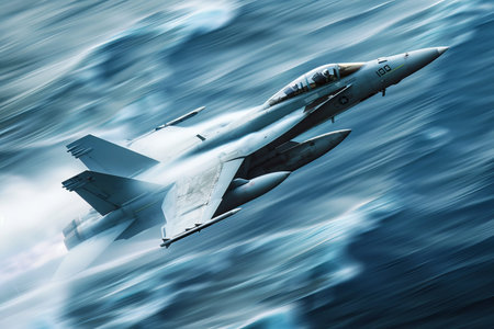 High-speed military fighter jets delivery of nuclear warheads for precise targeting